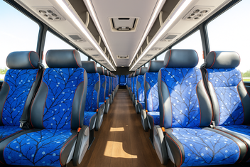 Palm Coast Charter Bus Inside