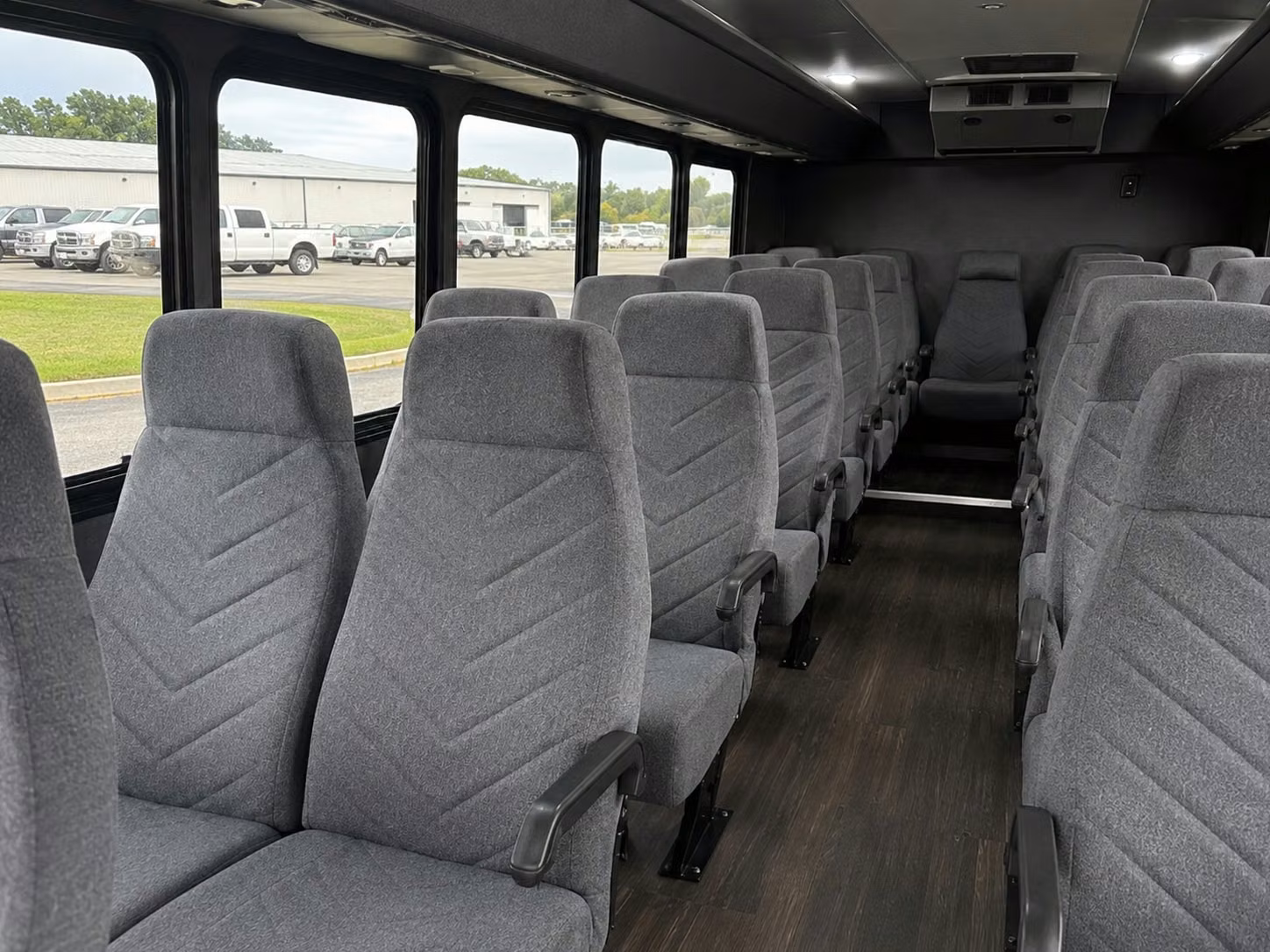 20 passenger minibus interior