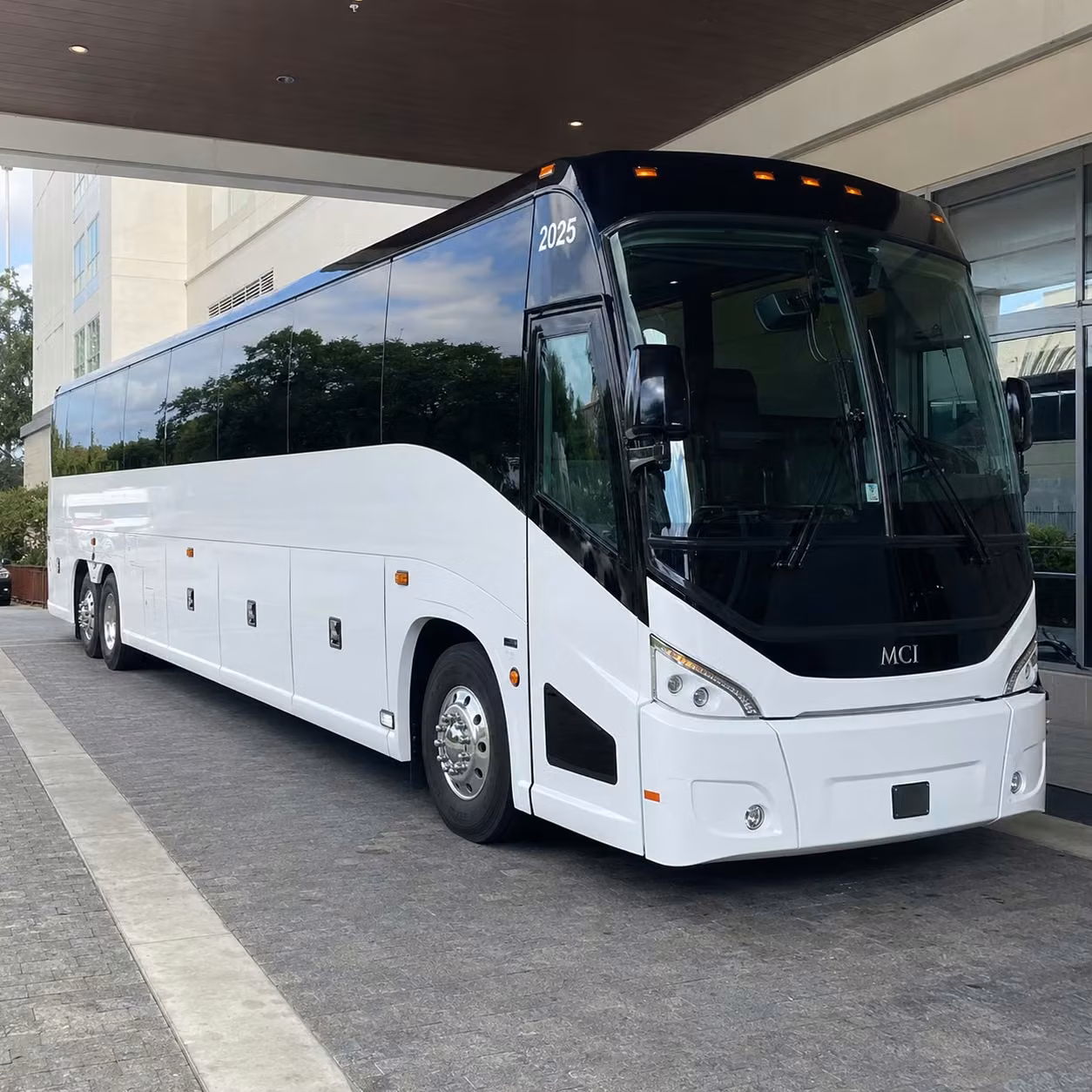 56 passenger charter bus