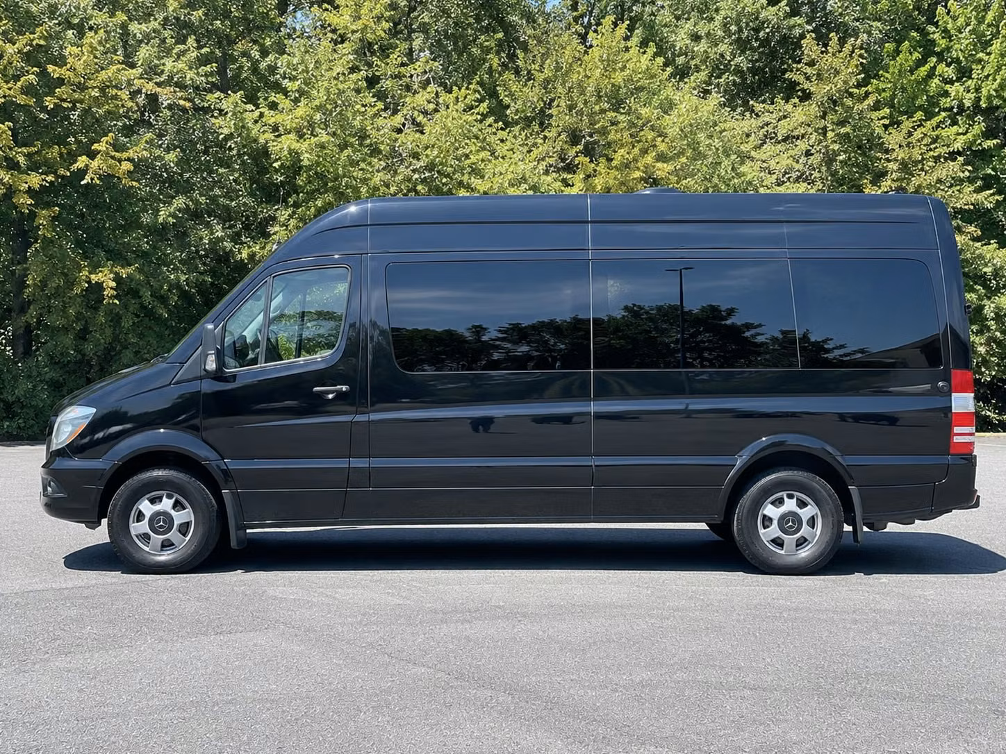 sprinter van with driver